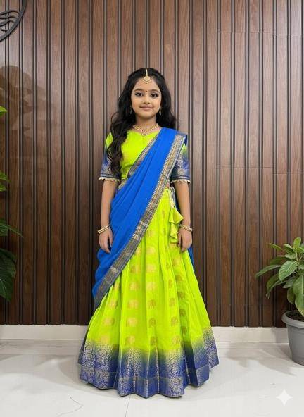 NEW LAUNCING KIDS LEHENGA CHOLI Clothing manufacturers in India